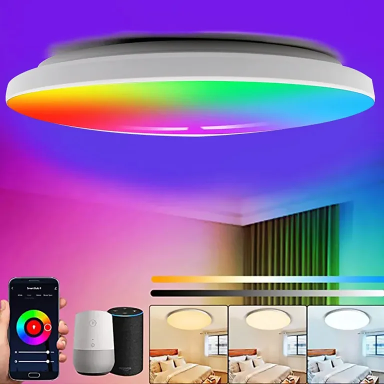Smart LED lamp: colorful lights and intelligent control 4