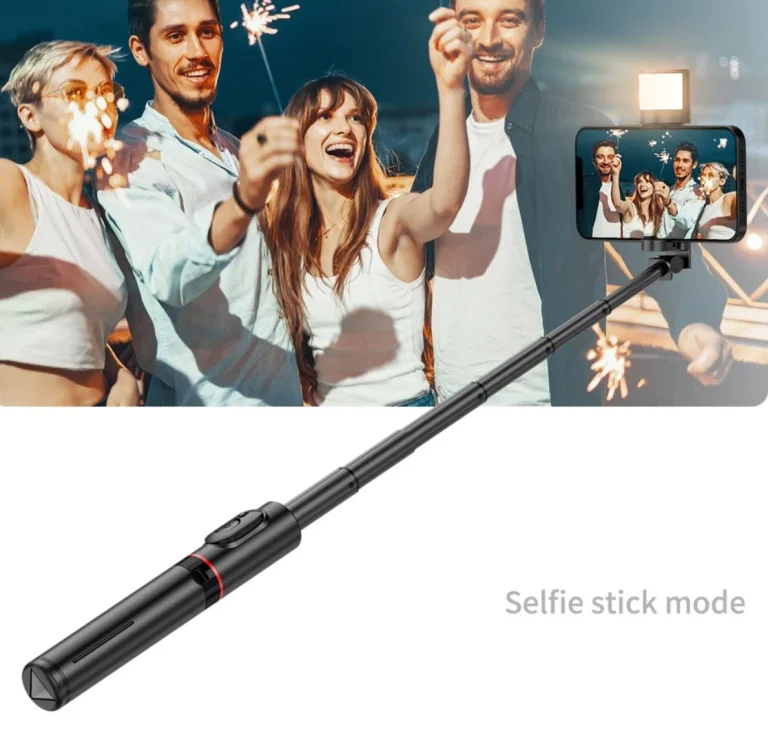 Q12S tripod: szelfibot és állvány kombináció 4800 Ft-ért 2