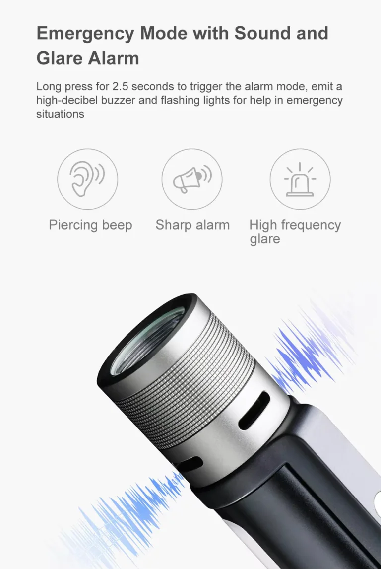 Nextool Outdoor 6 az 1-ben aksis zseblámpa 9000 Ft alatt 3