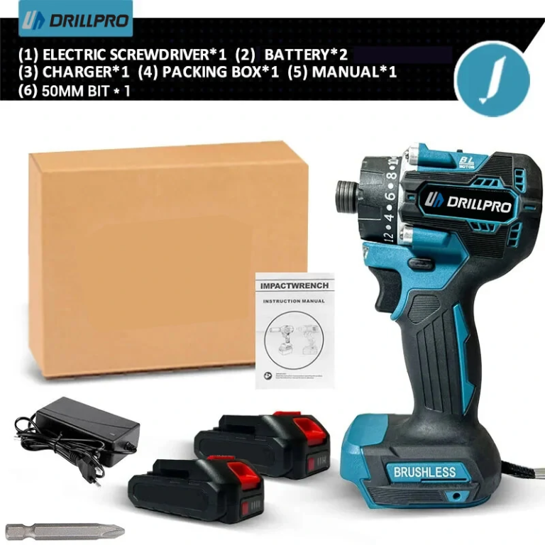 Drillpro elektromos csavarhúzó két aksival 14 600 Ft-ért 4