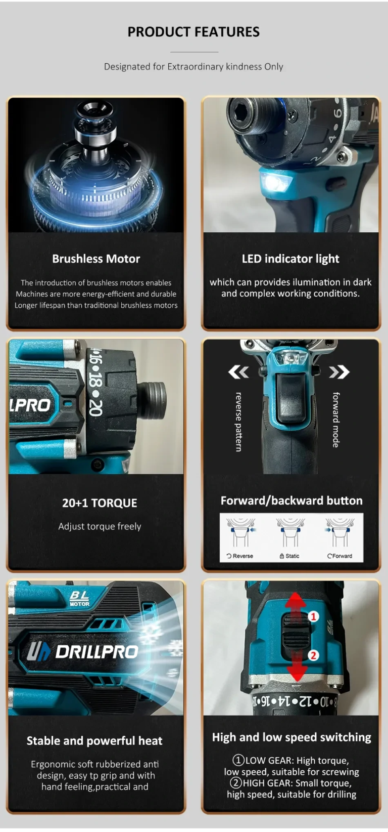 Drillpro elektromos csavarhúzó két aksival 14 600 Ft-ért 5