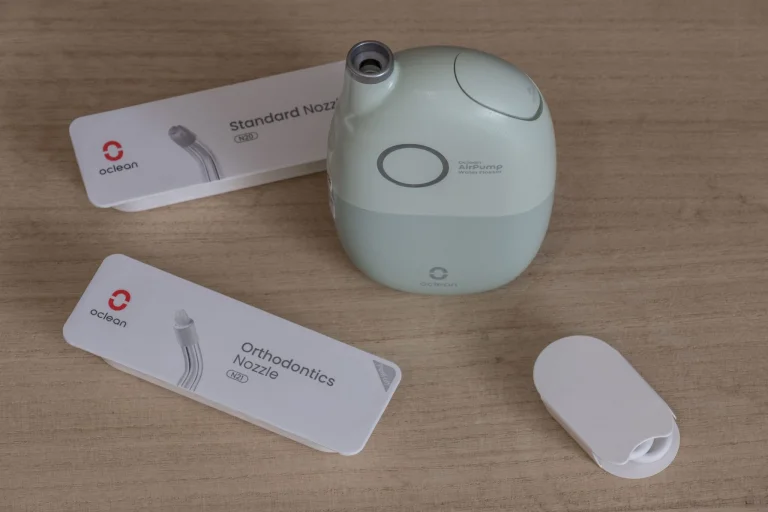 Oclean Ease fogkefe és Oclean Airpump A10 szájzuhany teszt 20