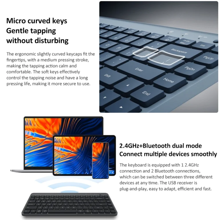 Menő pasztell színekben érkező billentyűzet a Xiaomitől 7