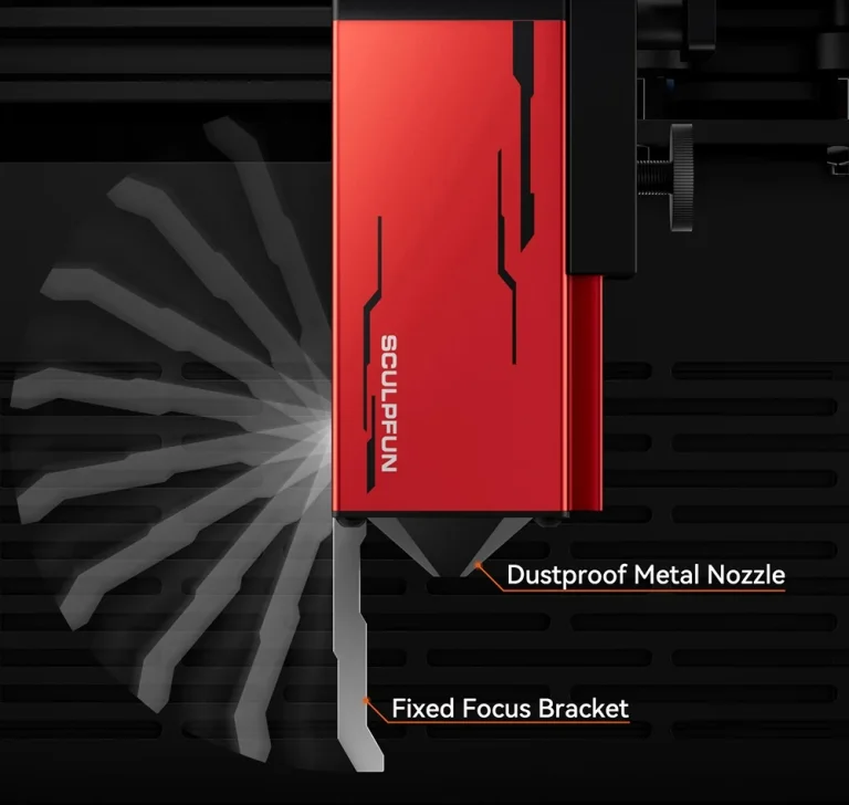 A Sculpfun iCube Pro Max lézergravírozó olcsóbb kintről 8