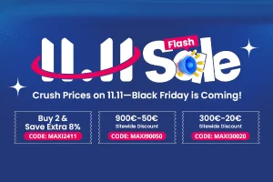 A Geekmaxin elkezdődött a nagy 11.11-es akciózás már ma