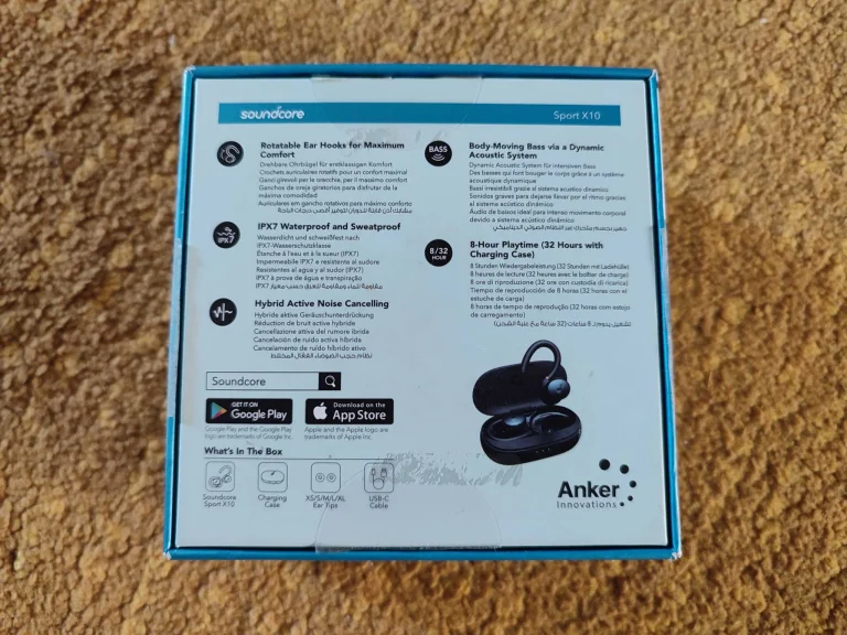 Prueba de auriculares Anker Soundcore Sport X10 3