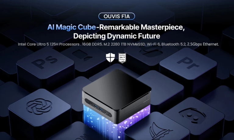 OUVIS F1A: Intel AI boost és 4K élmény egy mini PC-ben 6