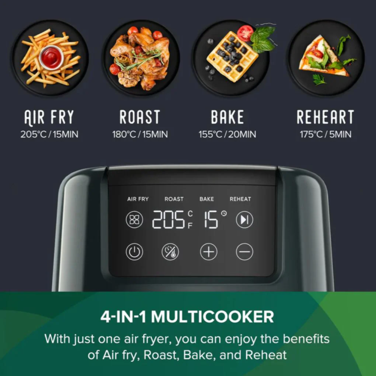 Szerelmi fészkekbe illő CHEFREE AF300 air fryer 10