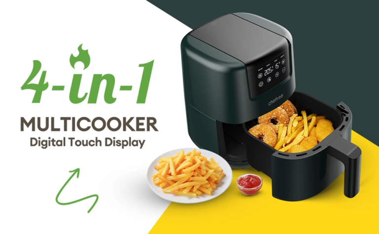 Szerelmi fészkekbe illő CHEFREE AF300 air fryer 4
