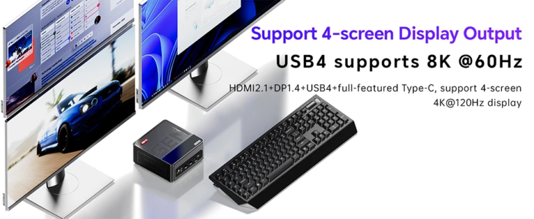 AOOSTAR GEM12 mini PC-k erős Ryzen 7 és 9 procikkal 15