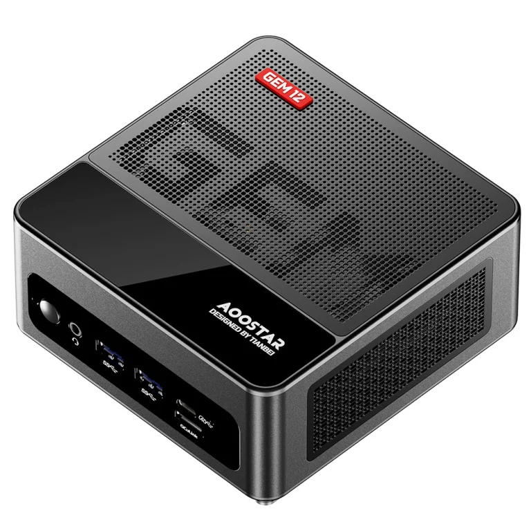 AOOSTAR GEM12 mini PC-k erős Ryzen 7 és 9 procikkal 2