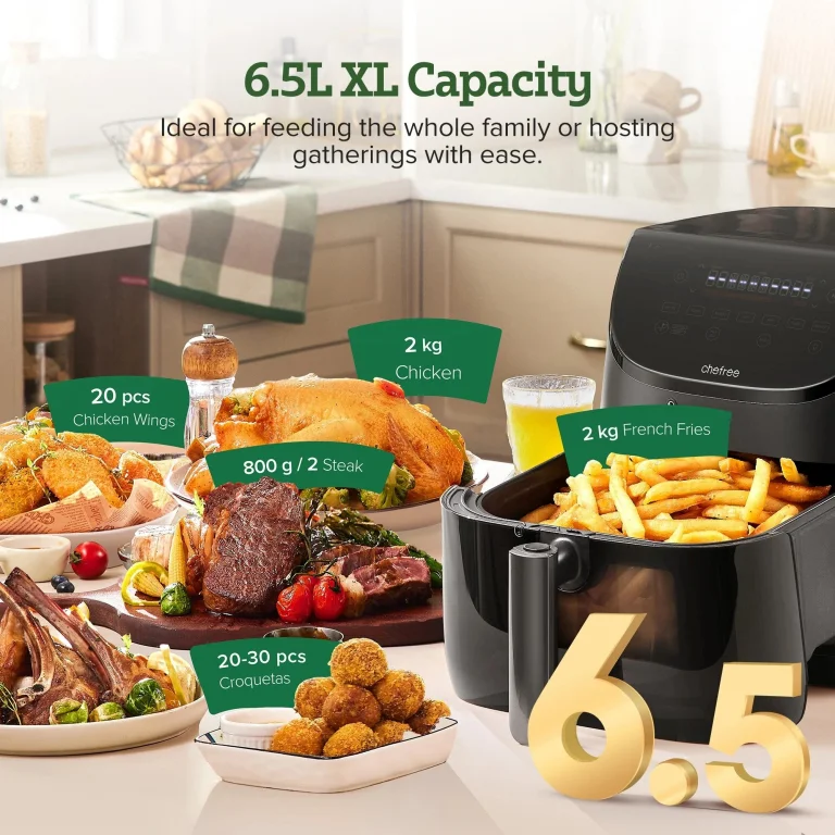 Chefree AF500 air fryer teszt 15