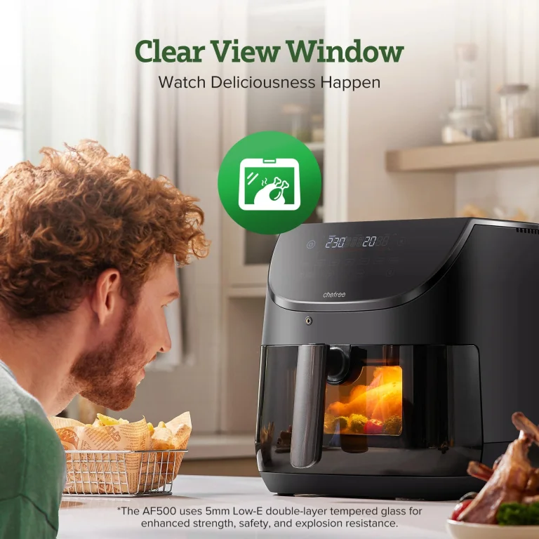 Chefree AF500 air fryer teszt 16