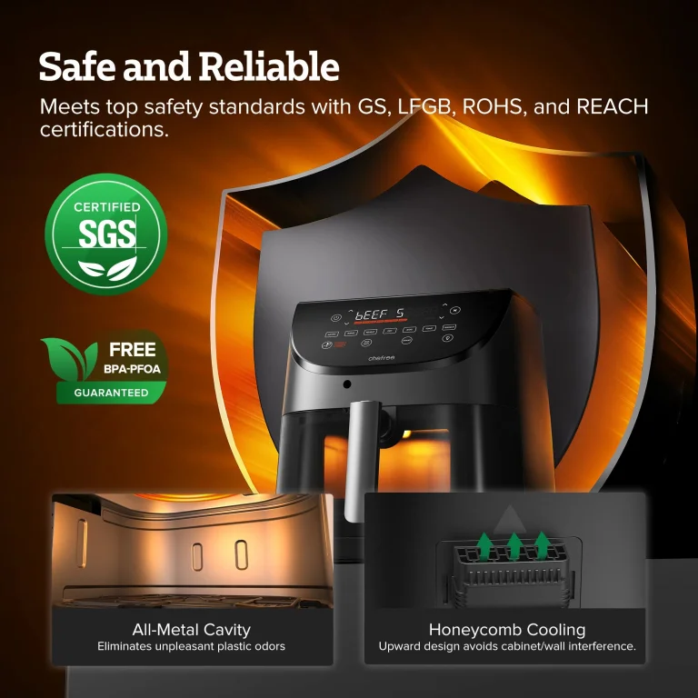 Chefree AF500 air fryer teszt 17