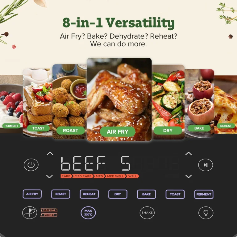 Chefree AF500 air fryer teszt 14