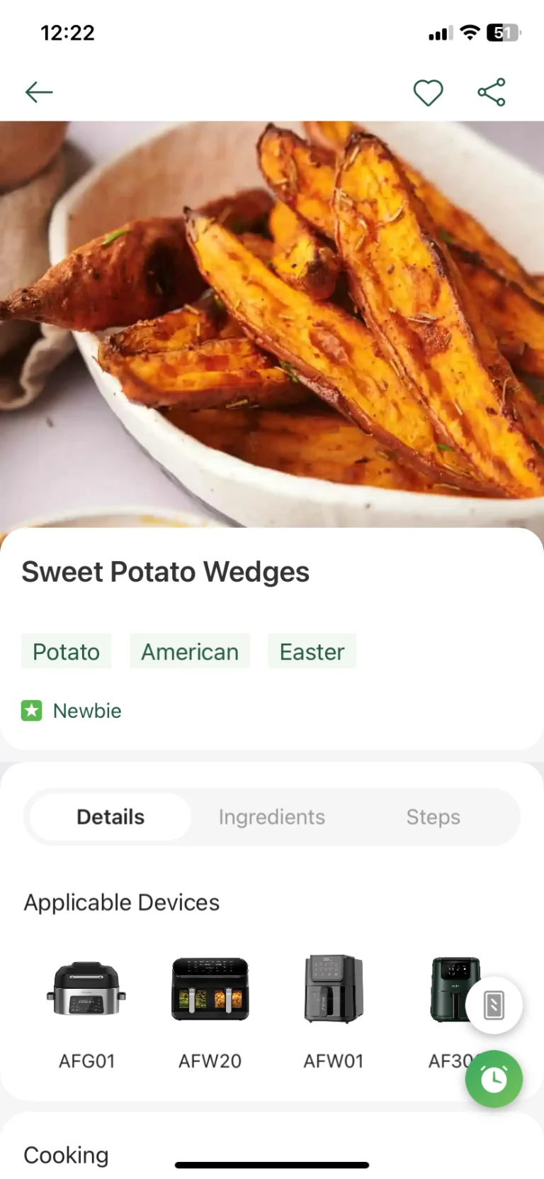 Chefree AF500 air fryer teszt 45