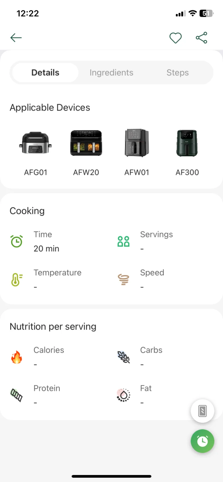 Chefree AF500 air fryer teszt 46