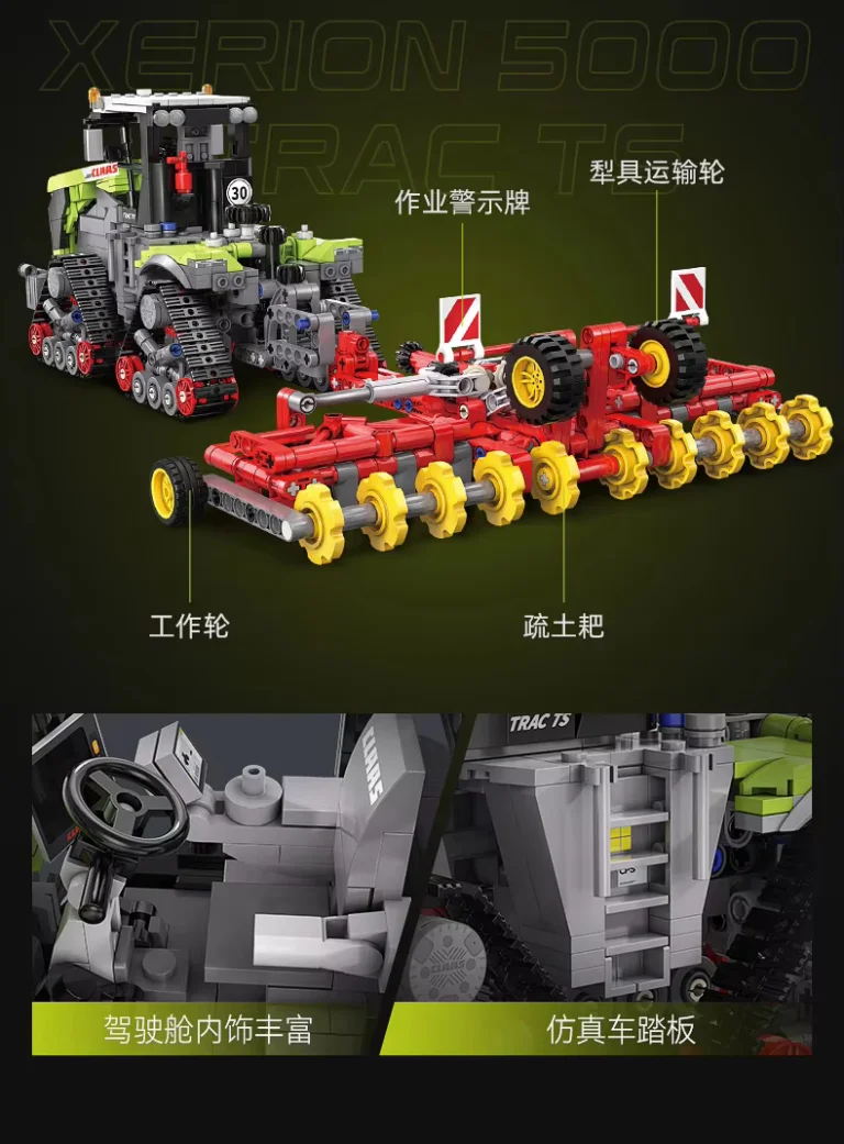 Cada LEGO kompatibilis traktor szett olcsón vihető 7