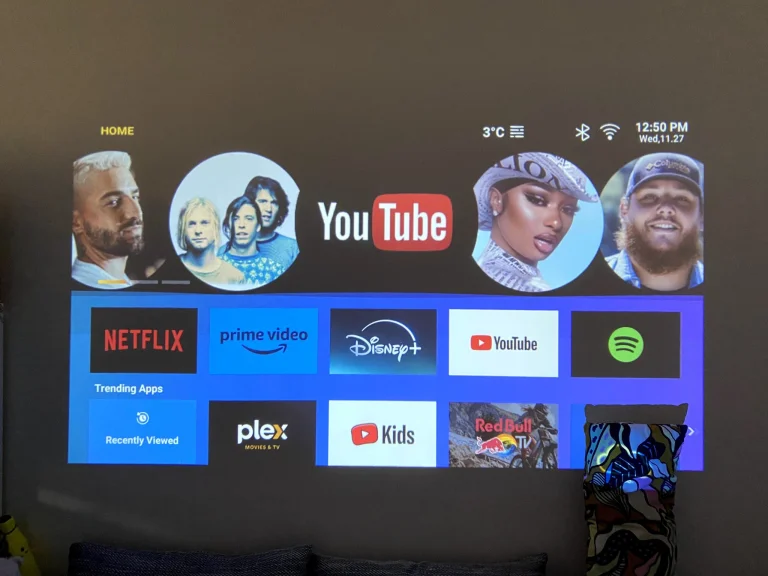 Prueba 100 del proyector Lenovo 38P