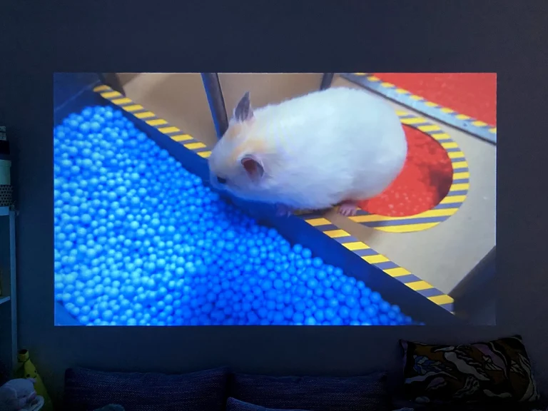 Prueba 100 del proyector Lenovo 52P