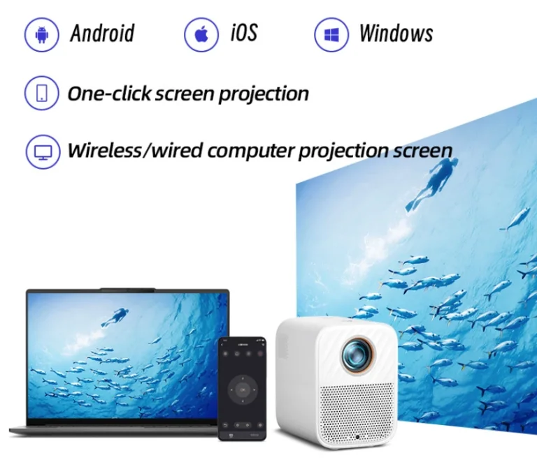 900 ANSI lumennel hódít a Lenovo 100S projektor 6