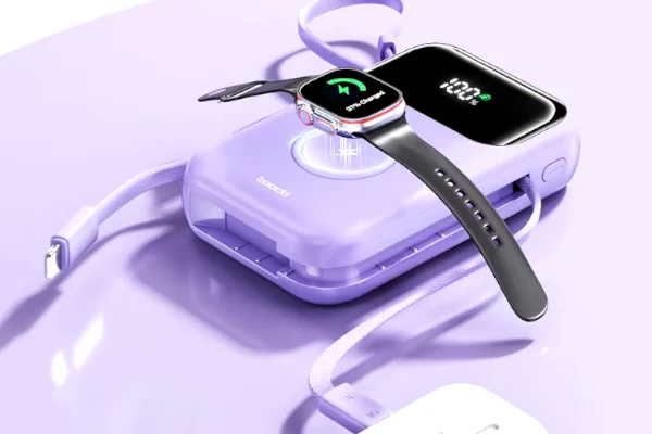 Toocki power bank beépített kábelekkel 9900 Ft-ért 1