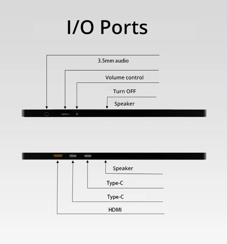 AOSIMAN 160QC – Táskabarát, hordozható gamer kijelző 9
