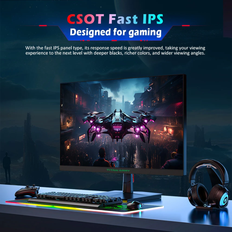 Újdonság: TITAN ARMY P2510HS monitor bevezető áron 22