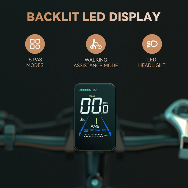 Jókorát esett az Eskute M100 elektromos kerékpár ára 5