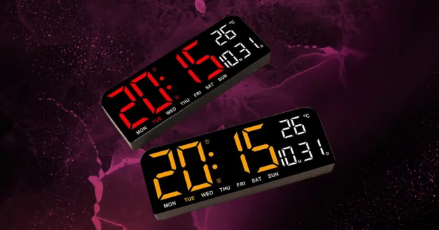 9 colos színes LED falióra rendelhető csupán 4800 Ft-ért 1