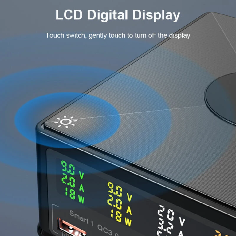 BlitzWolf 868H 6 az 1-ben asztali gyorstöltő 12 700 Ft-ért 7