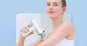 Mini masszázspisztoly a Banggoodról kuponnal 9000 Ft-ért