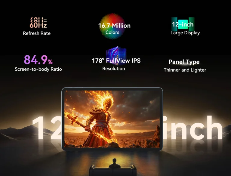 Blackview MEGA 2: 12 colos tablet Android 15-tel, féláron! 9