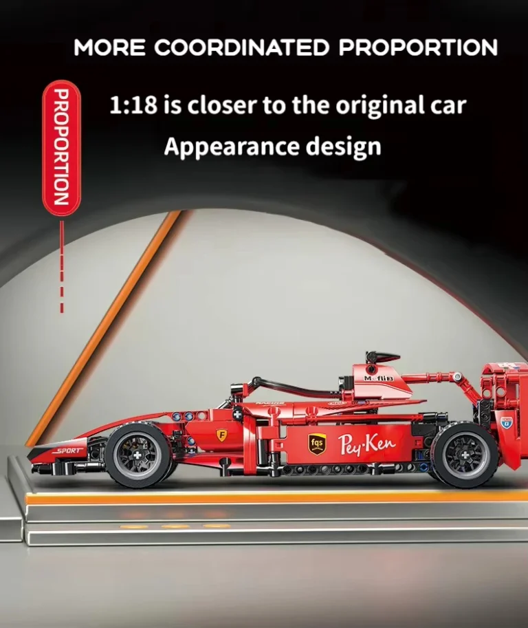 LEGO-kompatibilis száguldás az F1 W14 E-vel 2