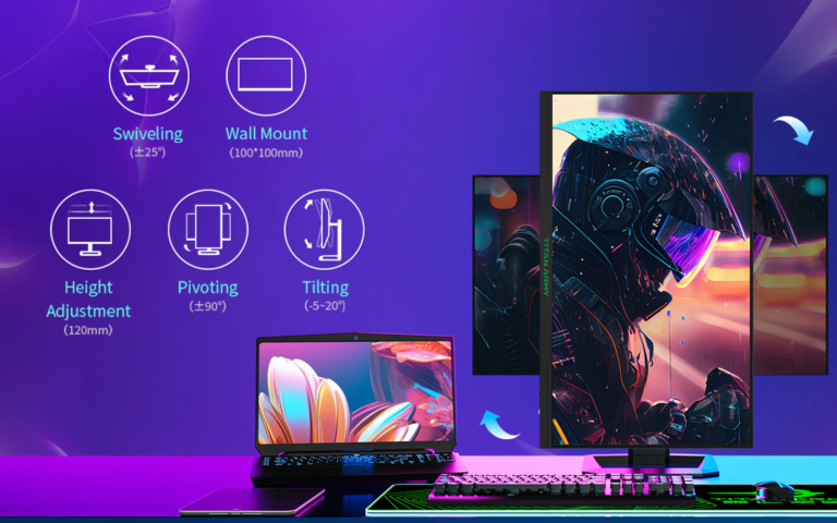 Vidd csapatod az élre a TITAN ARMY P2710S gamer monitorral 7