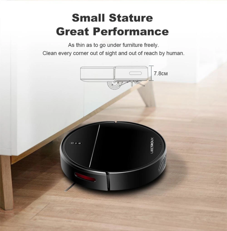 Liectroux M7S Pro robotporszívó nem hagy ki egy pontot sem 4