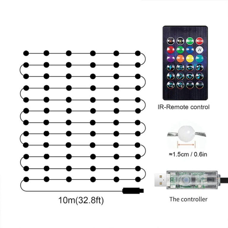 Varázsolj fényárt otthonodba az IDeal LED fényfüggönnyel 12
