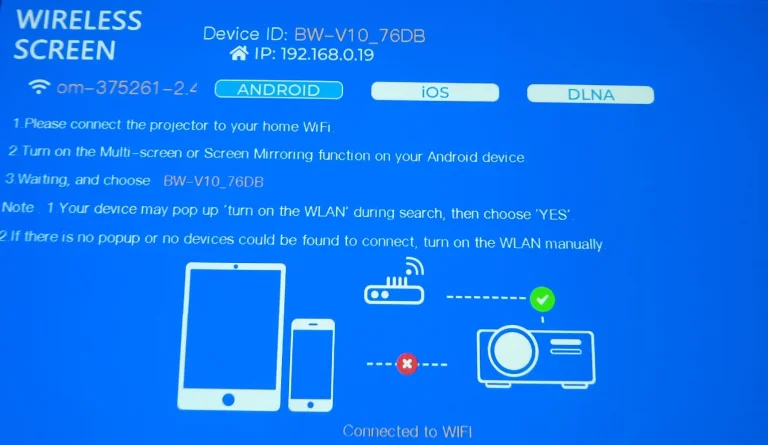 Prueba 10 del proyector BlitzWolf BW-V22