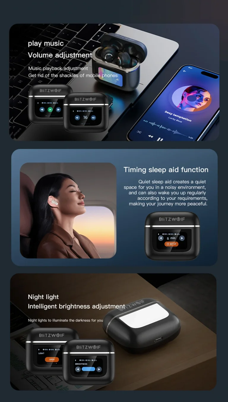 Test des écouteurs BlitzWolf BW-FYE16 TWS 37