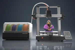 Gyors 3D nyomtatás színesben az Anycubic Kobra 3 Combo-val