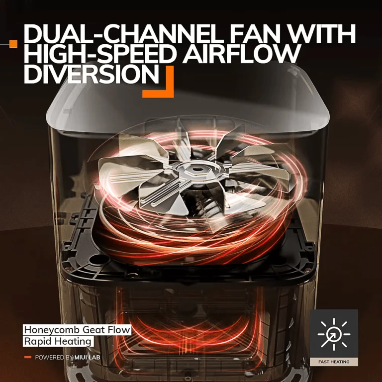 MIUI forrólevegős sütő: zéró olaj, maximális ropogósság 5