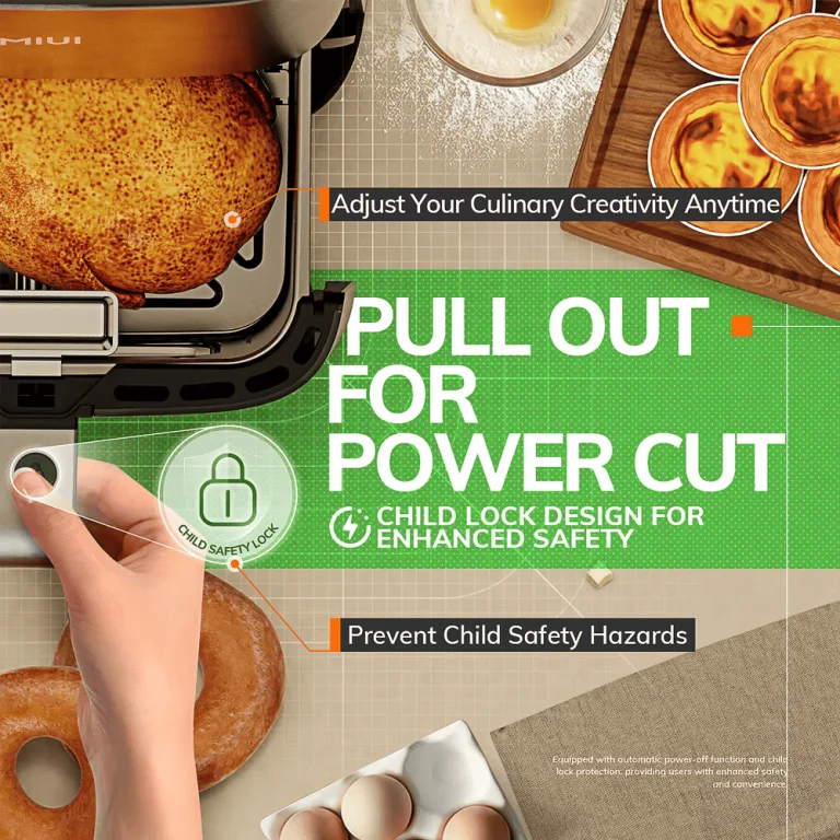 MIUI forrólevegős sütő: zéró olaj, maximális ropogósság 11