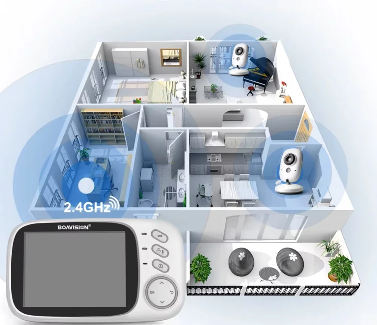 VB603 full extrás kamerás bébiőr Aliexpressről negyedáron 4