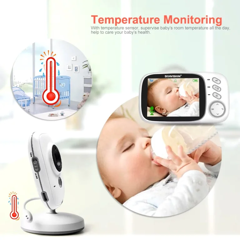 VB603 full extrás kamerás bébiőr Aliexpressről negyedáron 3