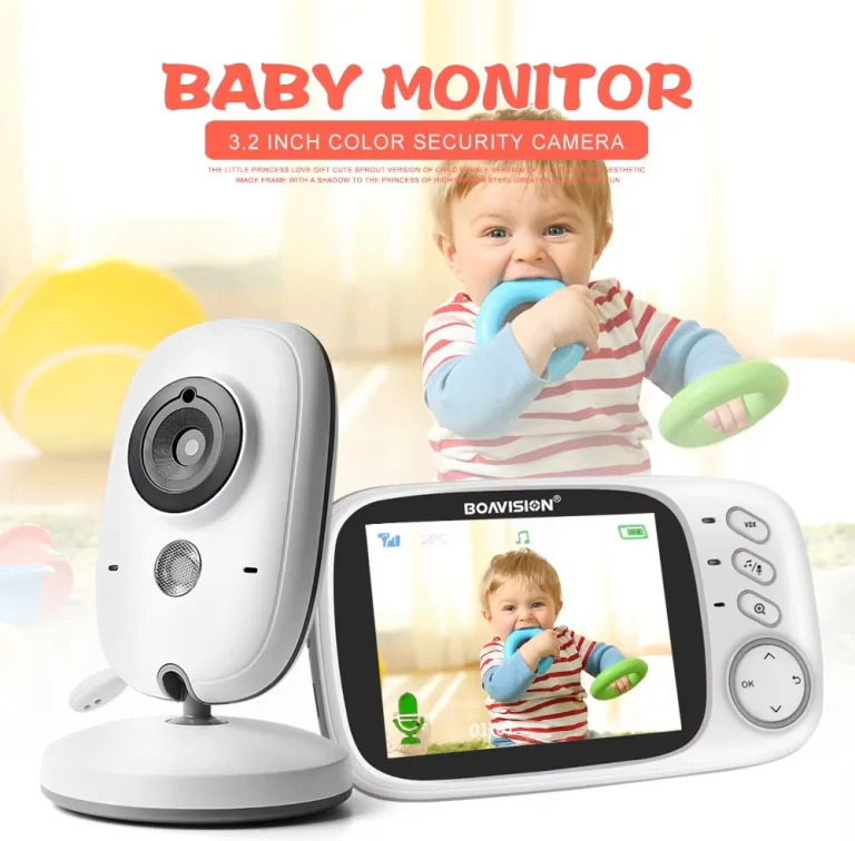 VB603 full extrás kamerás bébiőr Aliexpressről negyedáron 2