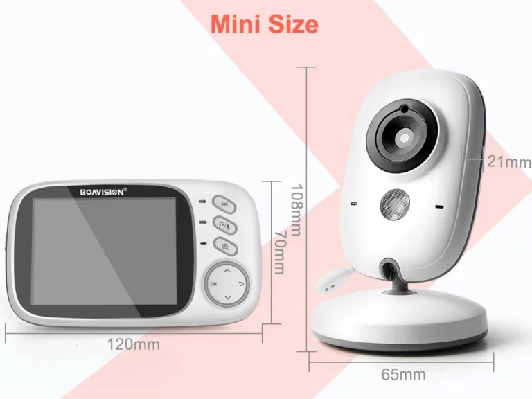 VB603 full extrás kamerás bébiőr Aliexpressről negyedáron 8