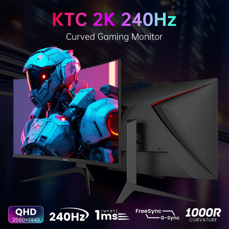 KTC H27S25E monitor a profiknak – Gyors reakció, éles kép 3