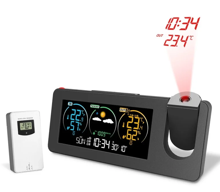 AGSIVO ébresztőóra és időjárás-állomás: NASA-hangulat 2