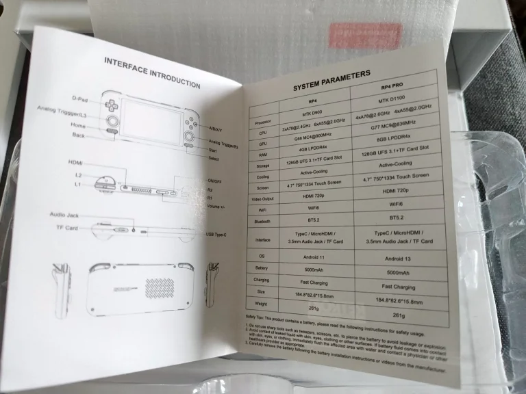 Retroid Pocket 4 Pro handheld game console test 11