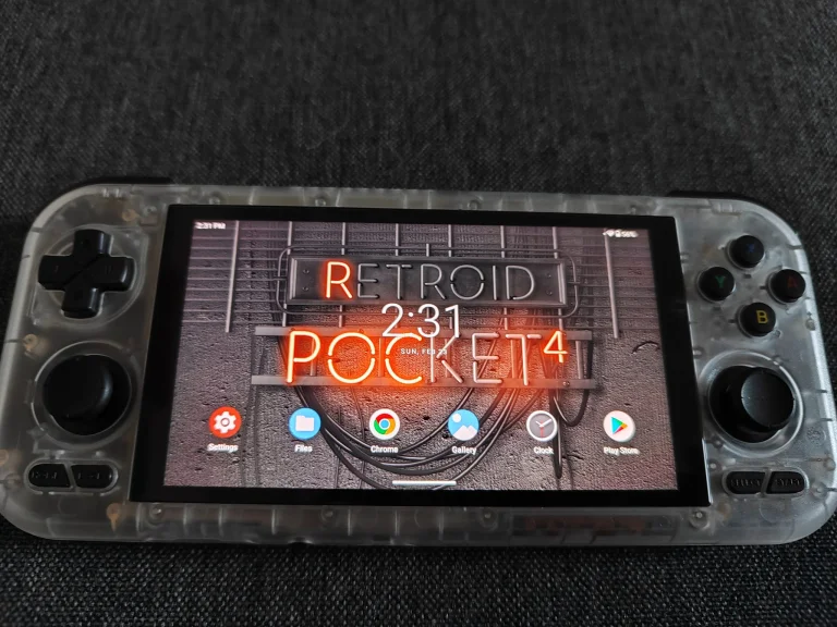 Retroid Pocket 4 Pro handheld game console test 13